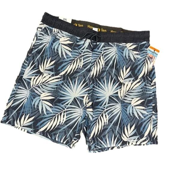 Hang Ten Men's Swim Trunk Shorts Swimwear Size XXL NEW - Picture 1 of 9
